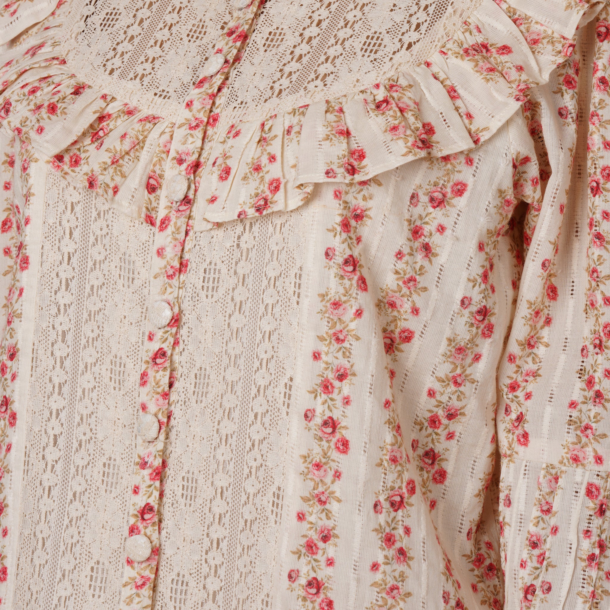 Pink Floral World – Top & Skirt