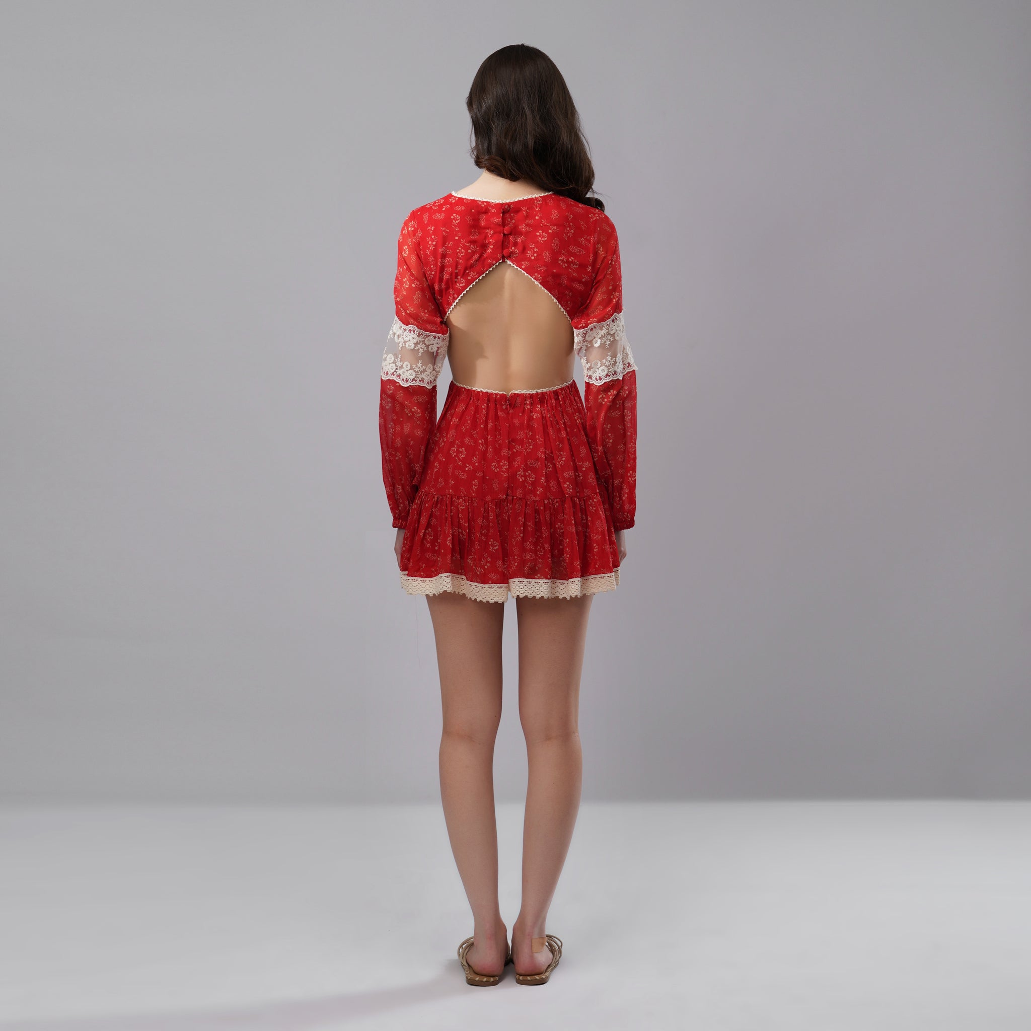 Let’s Go Miami – Hand Made Embroidered Mini Dress