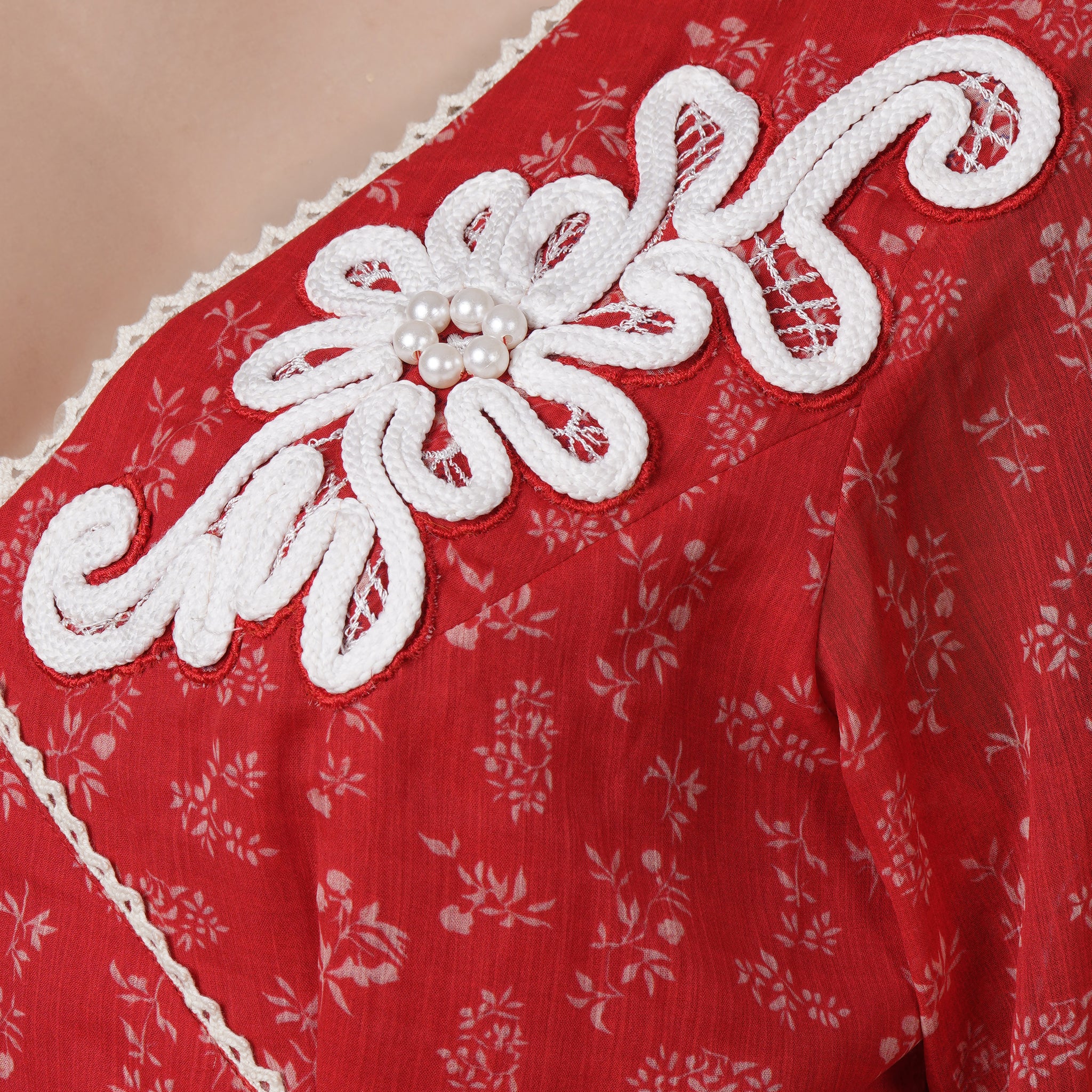 Let’s Go Miami – Hand Made Embroidered Mini Dress
