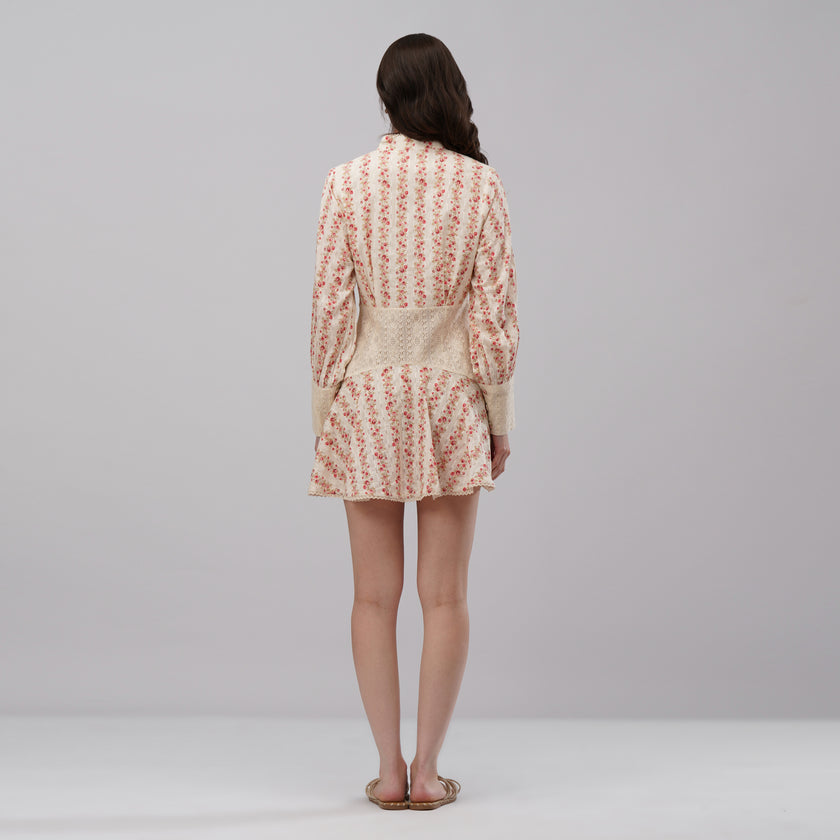 All Over You – Floral Mini Dress