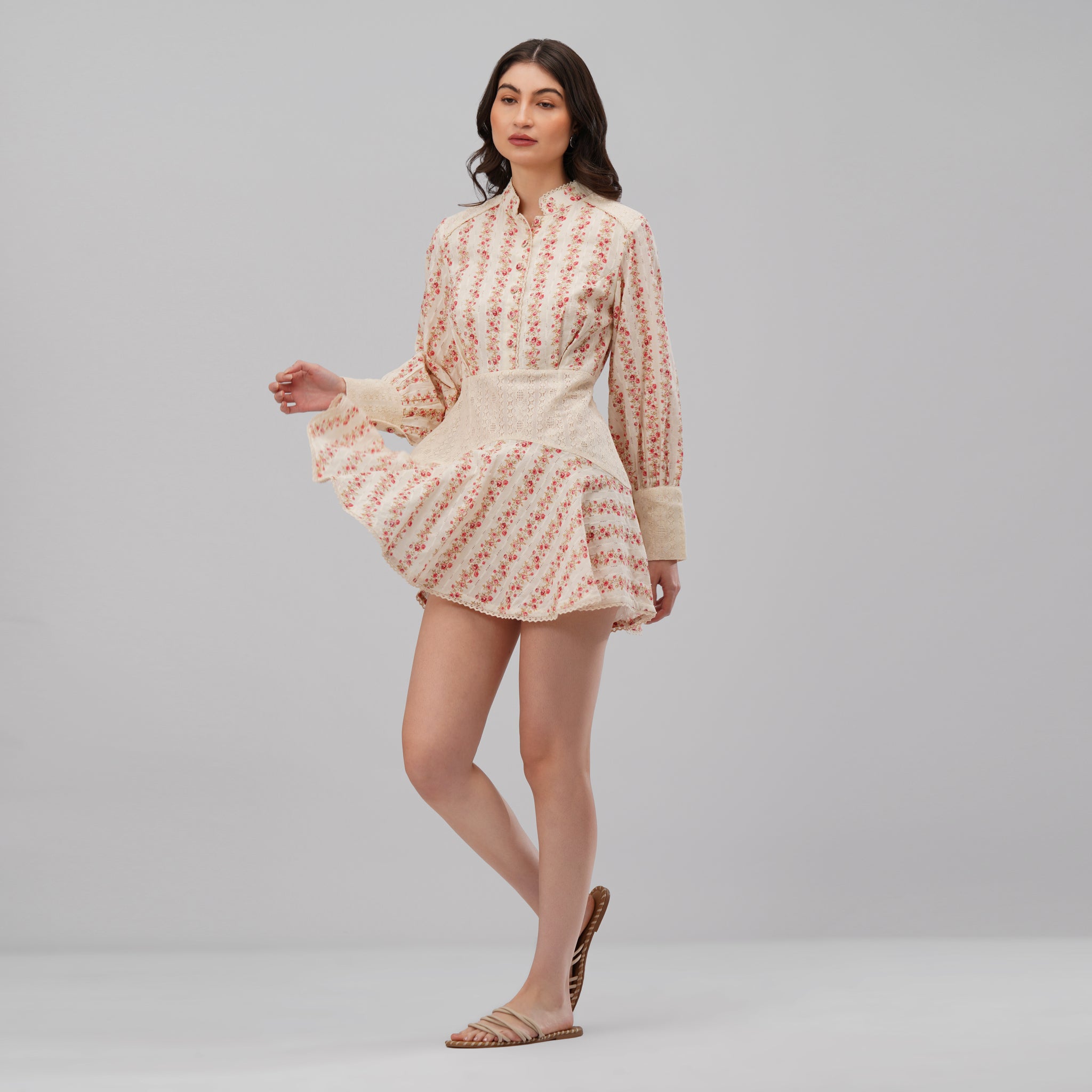 All Over You – Floral Mini Dress