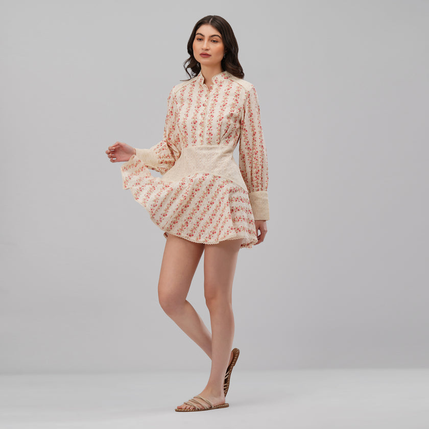 All Over You – Floral Mini Dress