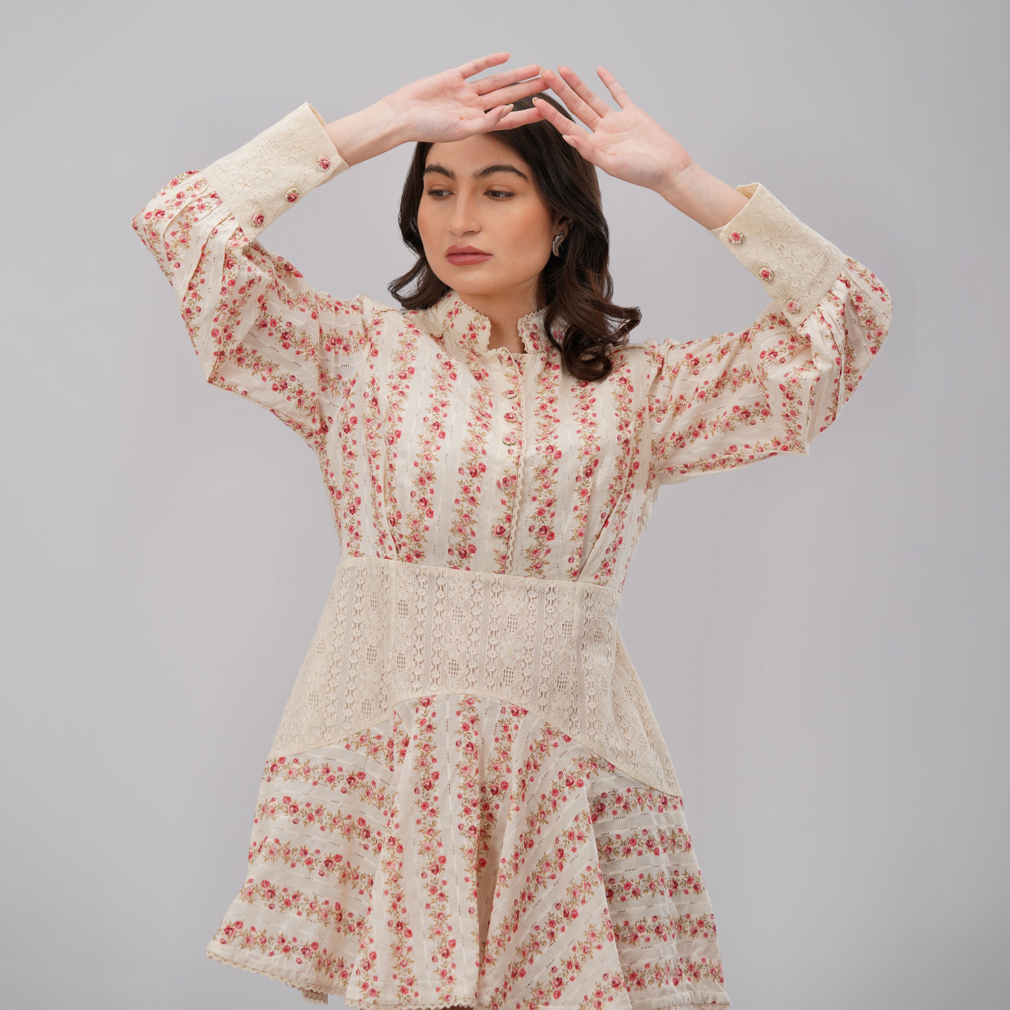All Over You – Floral Mini Dress