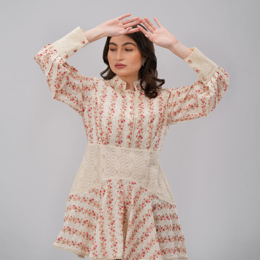 All Over You – Floral Mini Dress