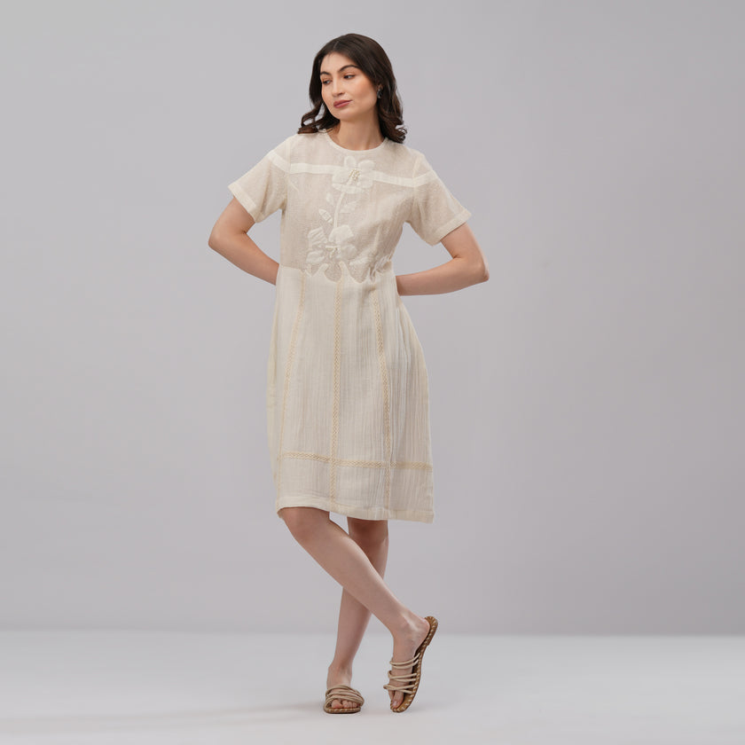 Santorini – Hand Made Midi Dress