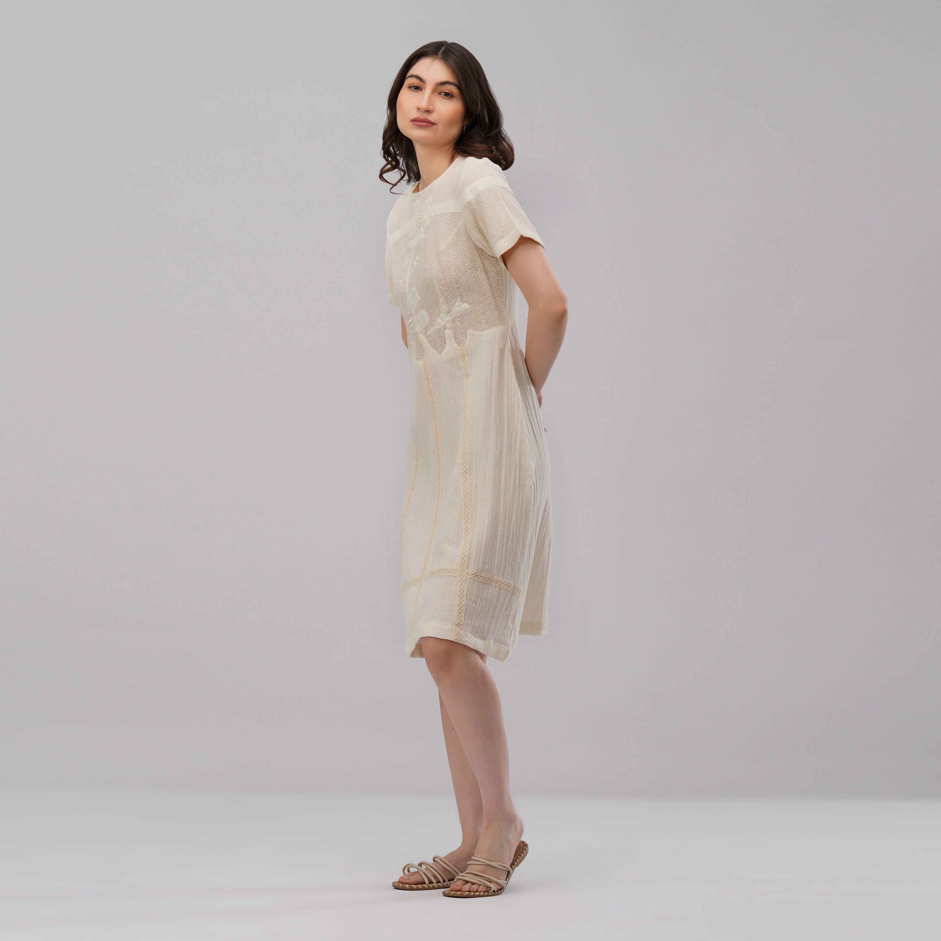 Santorini – Hand Made Midi Dress