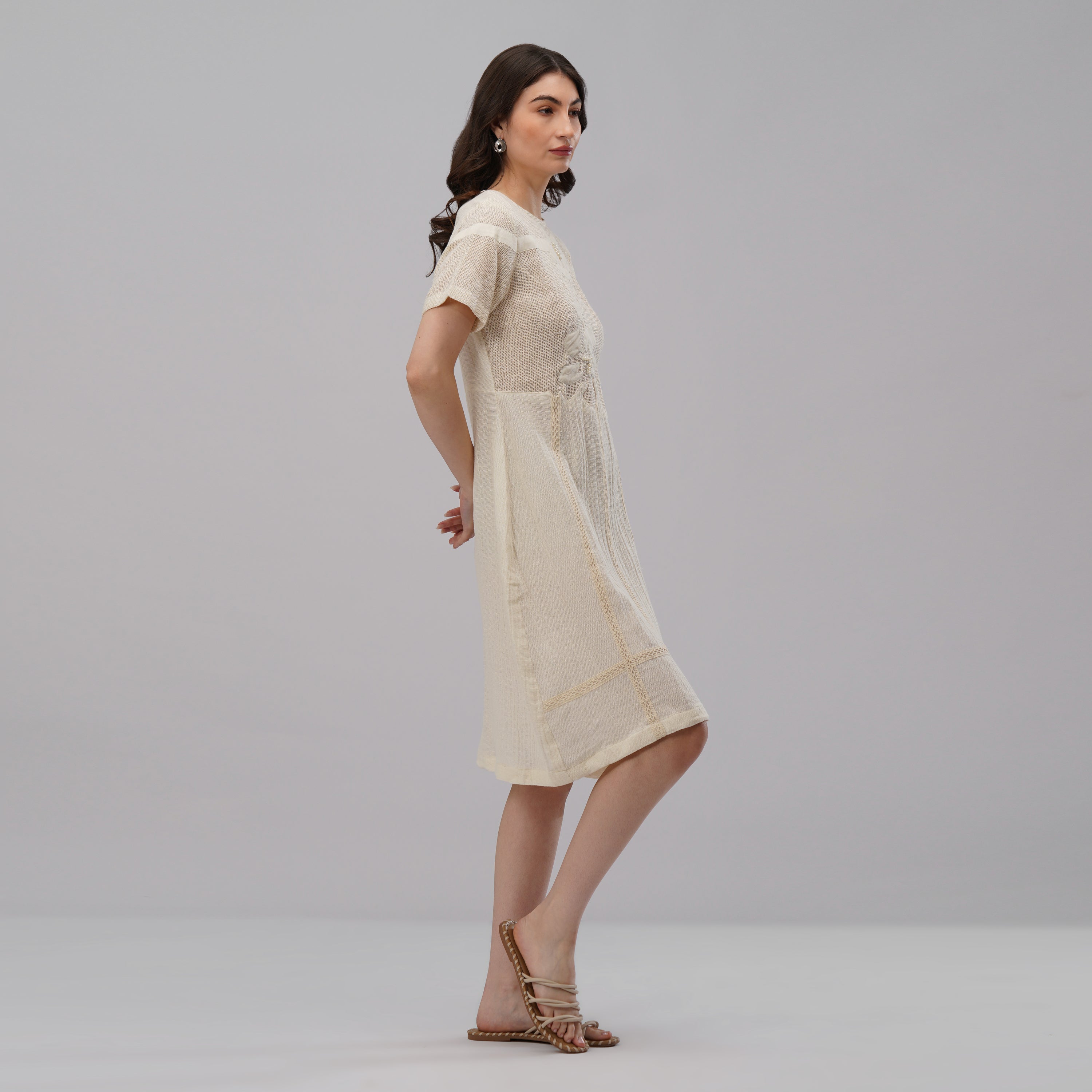 Santorini – Hand Made Midi Dress