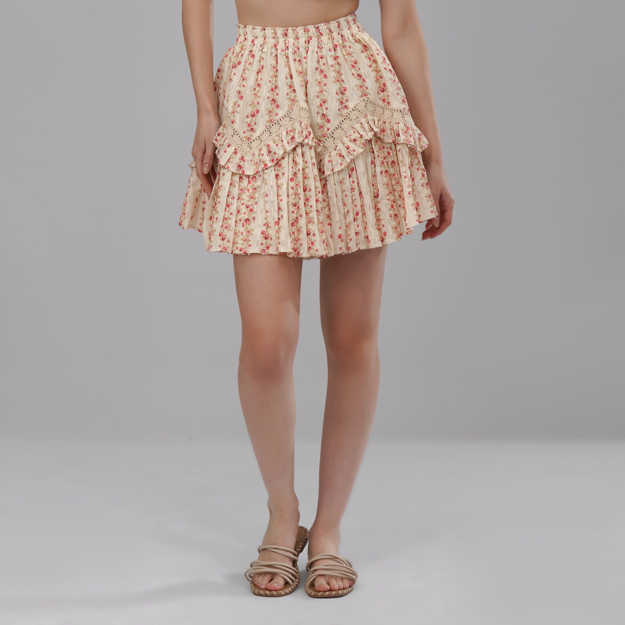 Victorian Embroidered – Top & Maxi Skirt - Skirt